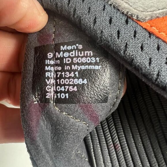 L.L. Bean Mens Swift River Flip-Flop Sandal Sport in Dark Silt - Size 9 - Picture 7 of 8